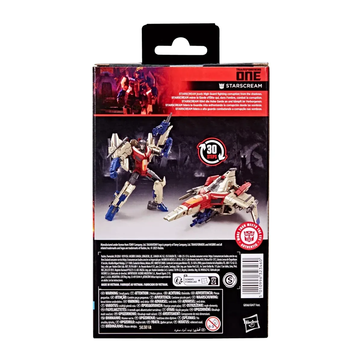 transformers one: studio series – starscream figura, 14cm - slika 4
