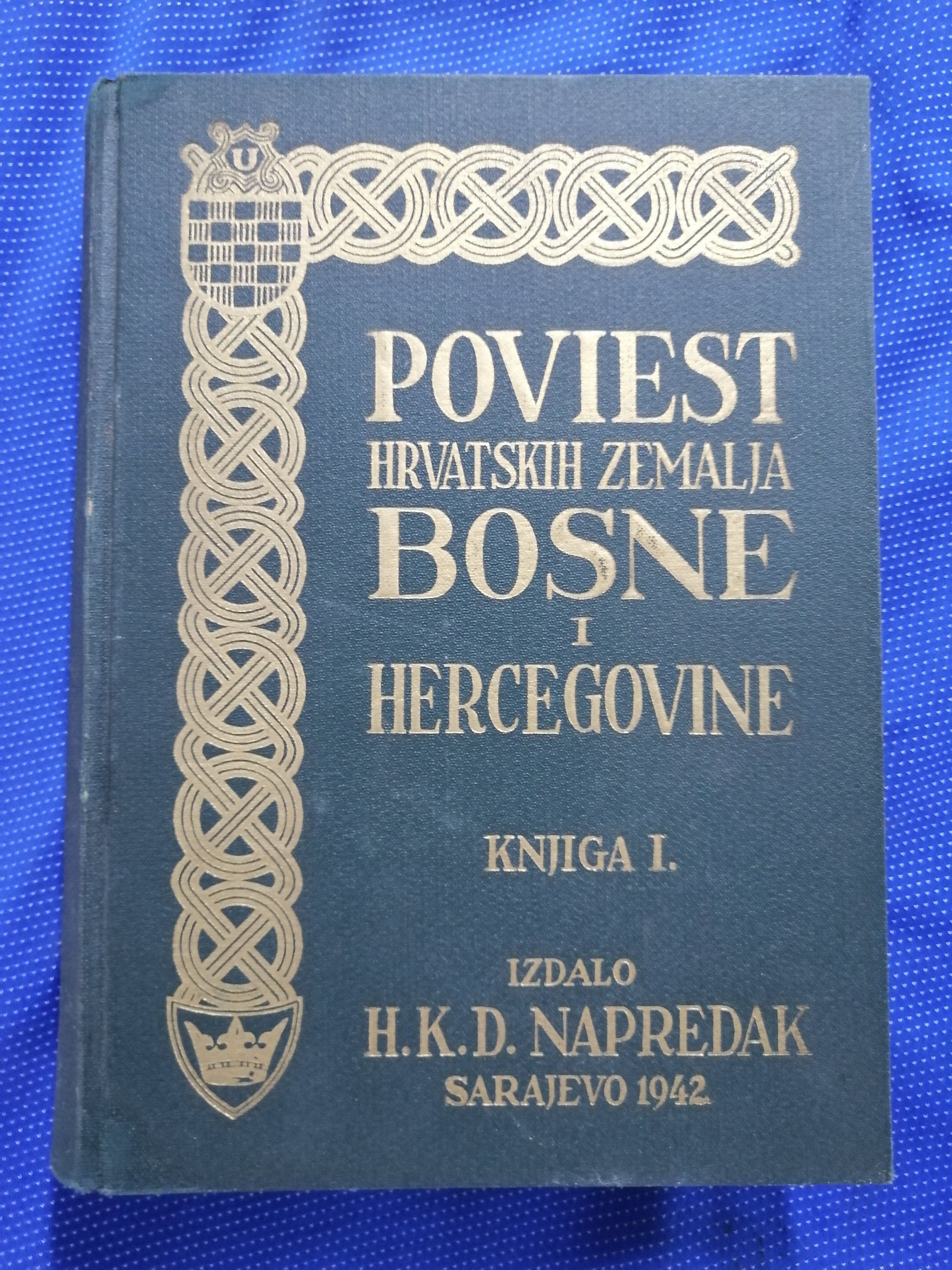 Poviest hrvatskih zemalja Bosne i Hercegovine (1942) - Zagreb