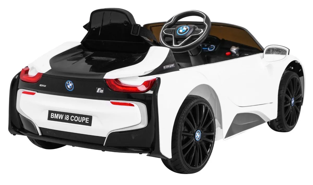 licencirani auto na akumulator bmw i8 lift - bijeli - slika 6