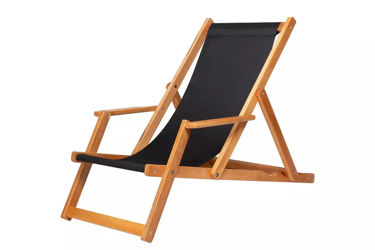 Ležaljke za plažu-ligeštul (crno platno) - Stari Mikanovci
