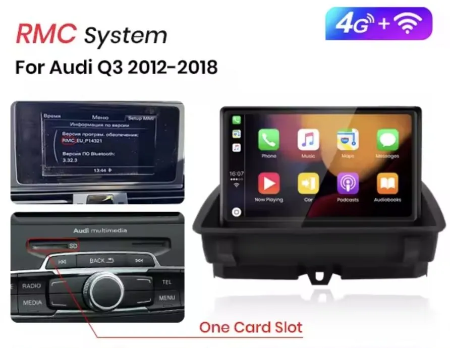 audi q3 2din original android multimedija wifi parking kamera - slika 6
