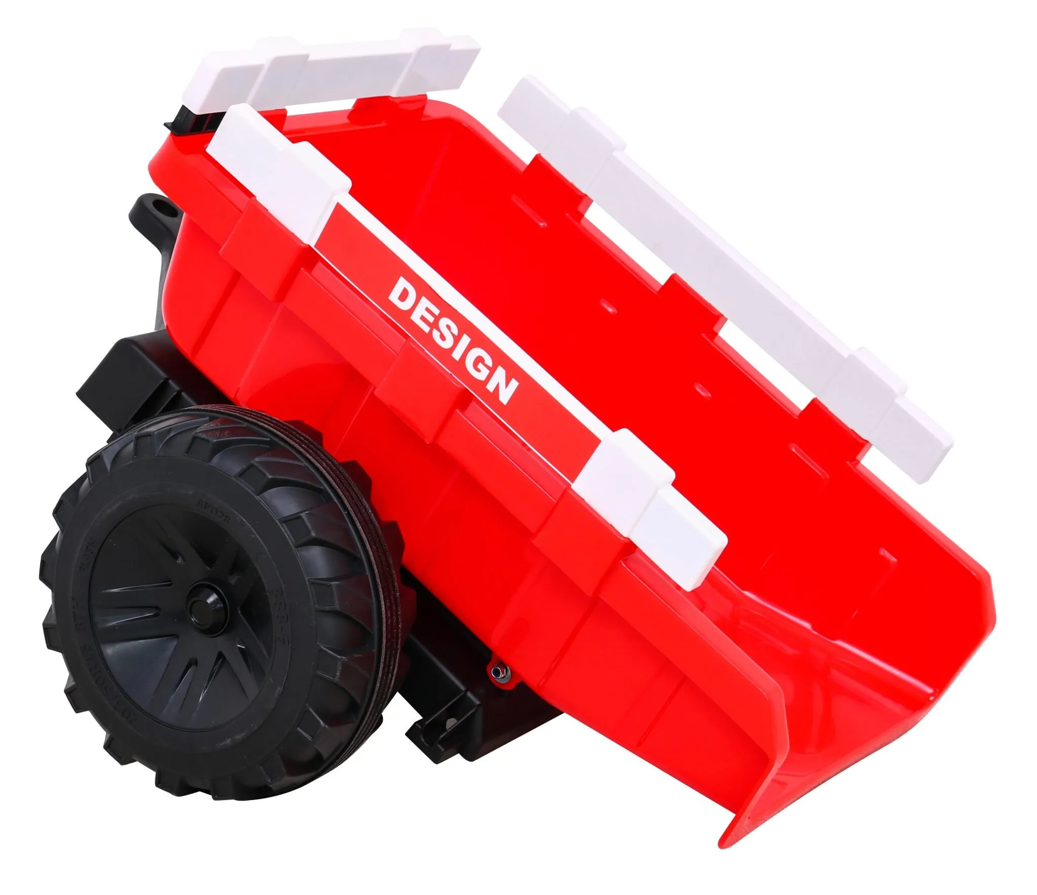 bager na akumulator s prikolicom 720-t 4x4- crveni - slika 16