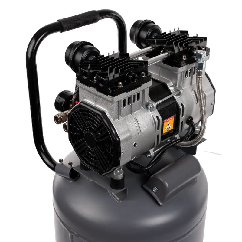 tihi bezuljni klipni kompresor 50 l, 10 bara, 450 l/min, 230v - slika 2