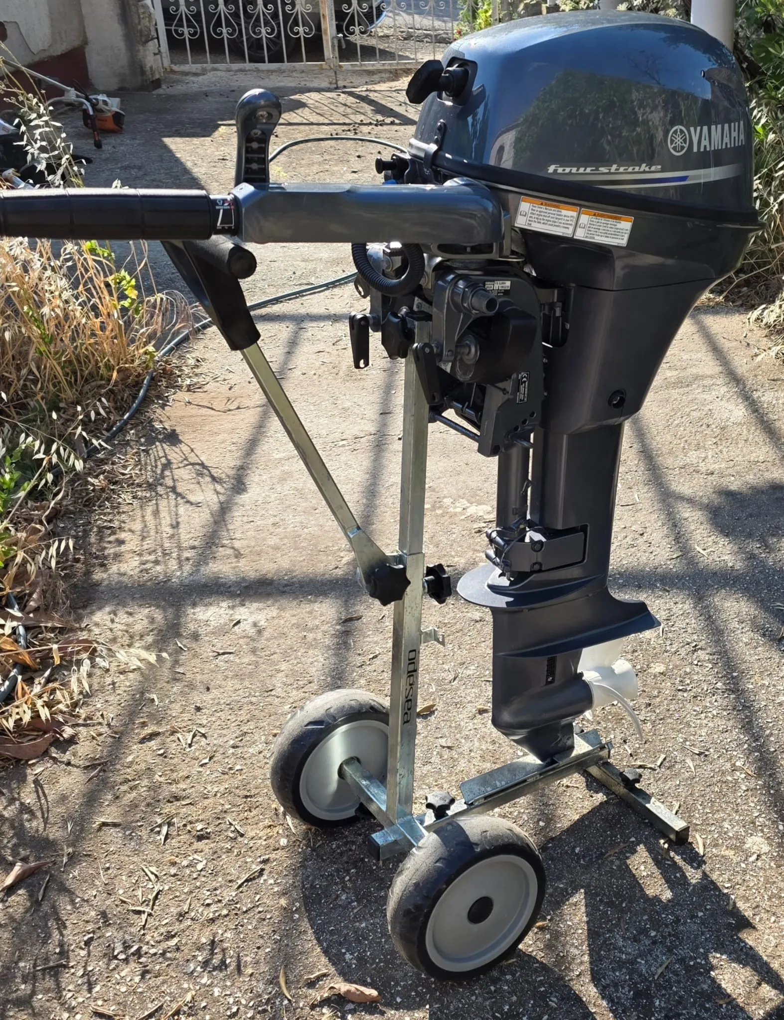 yamaha f9.9 jmhl vanbrodski motor (duga osovina) – odlično stanje - slika 2