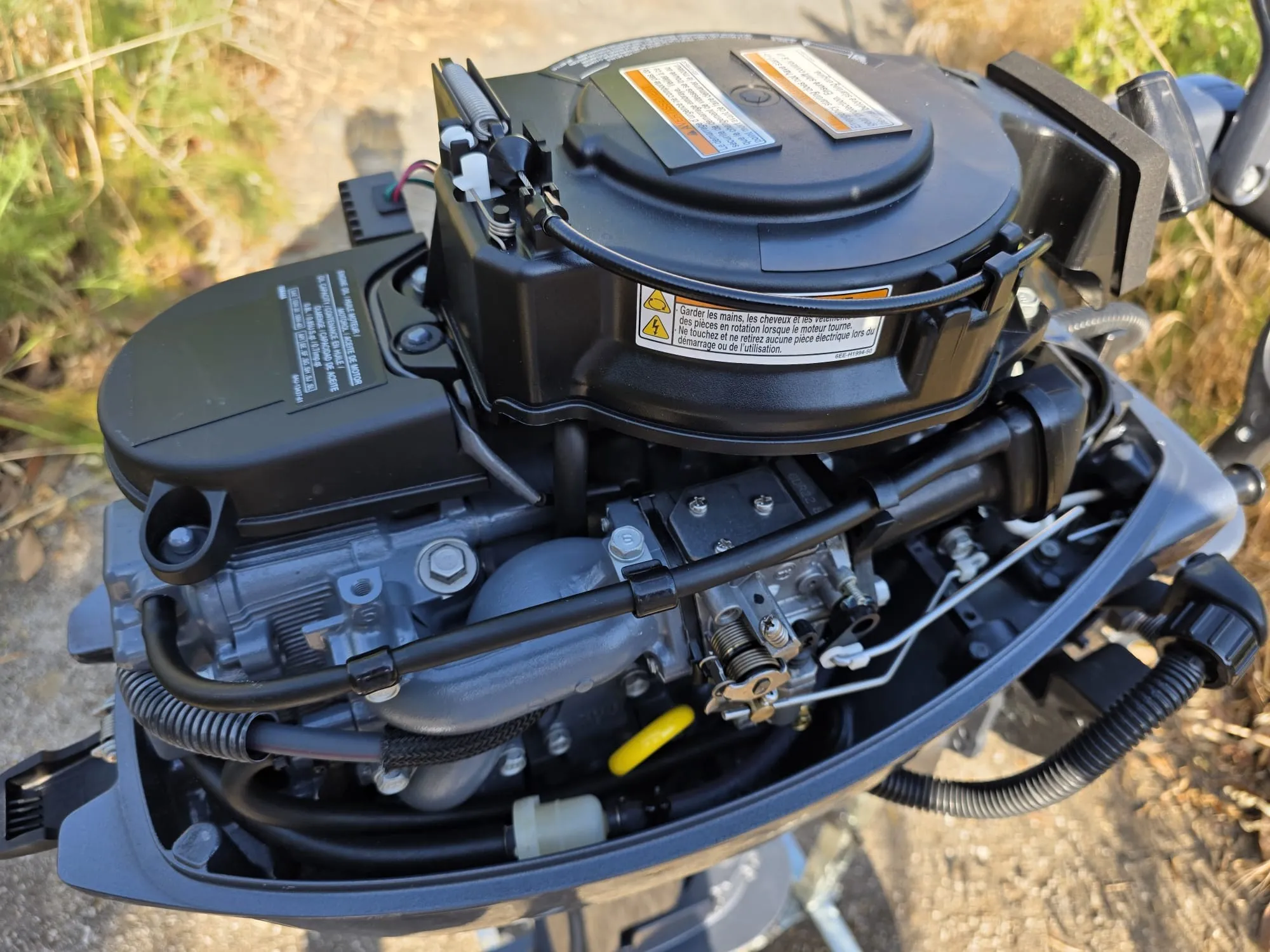 yamaha f9.9 jmhl vanbrodski motor (duga osovina) – odlično stanje - slika 4