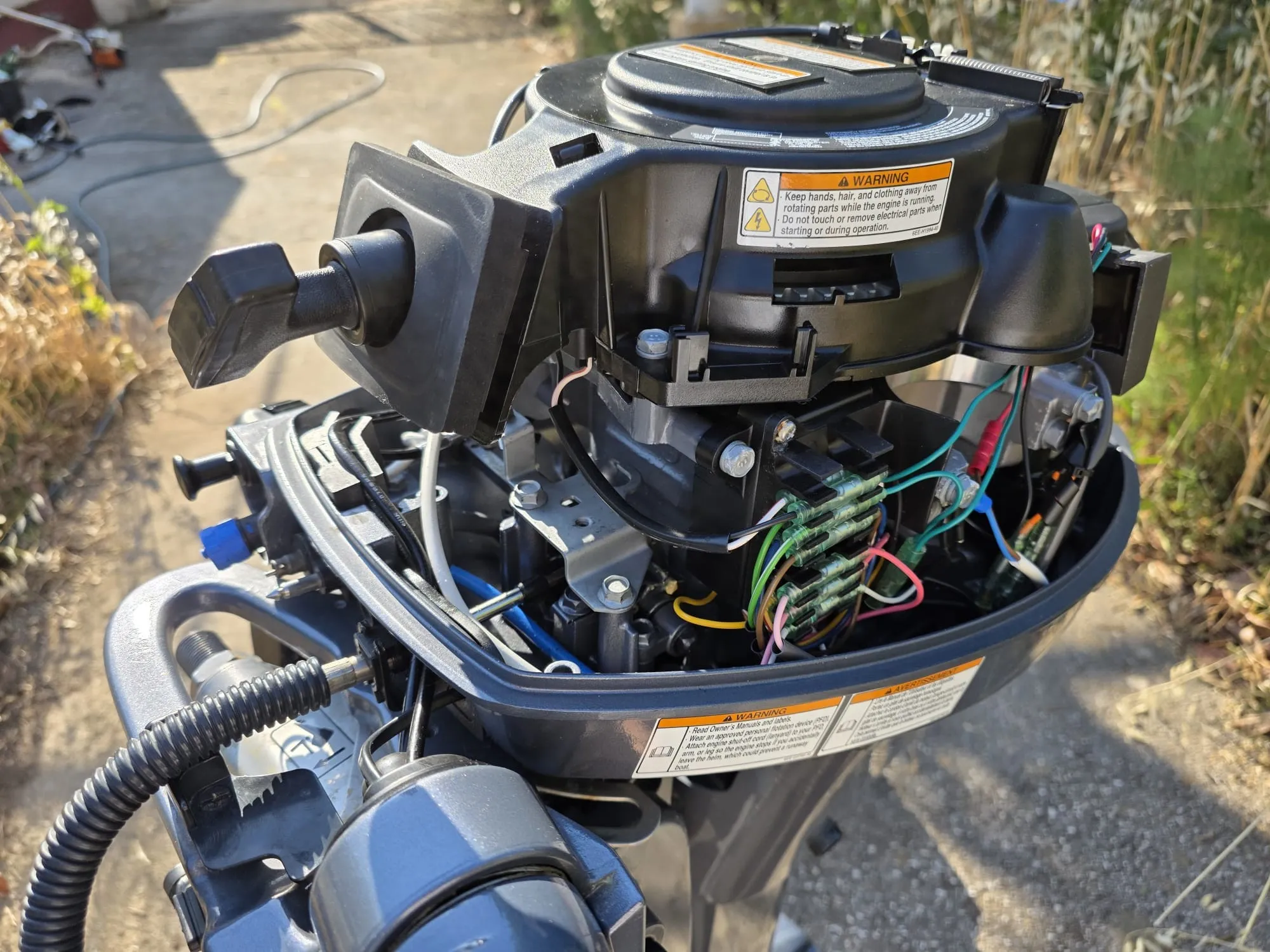 yamaha f9.9 jmhl vanbrodski motor (duga osovina) – odlično stanje - slika 6