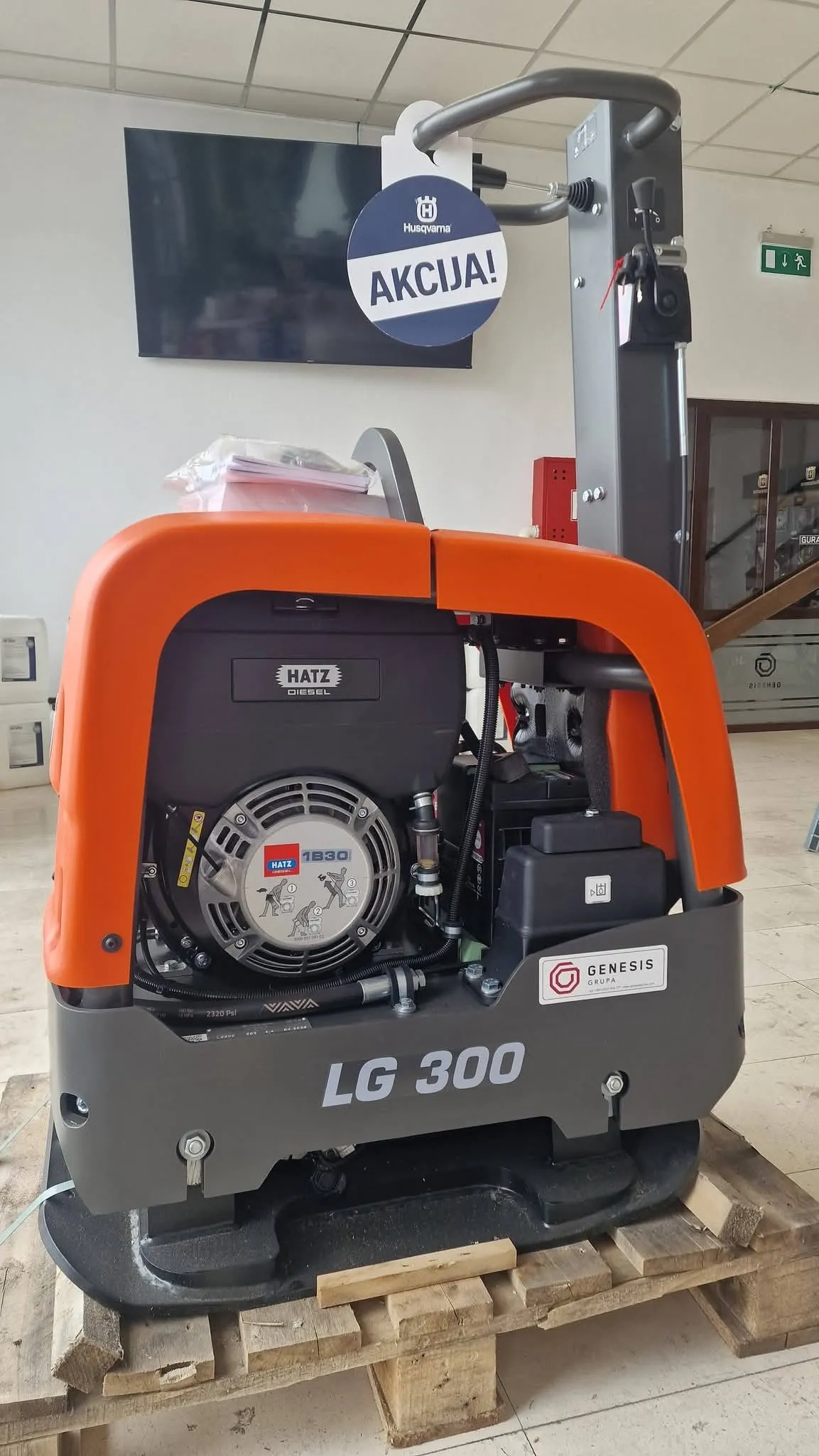 vibro ploča husqvarna lg300 - slika 2