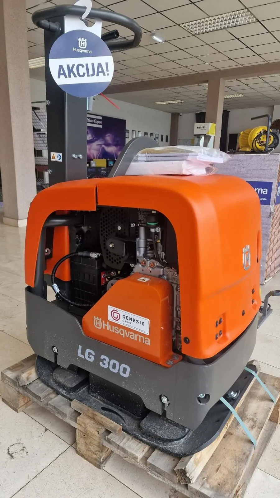 Vibro ploča Husqvarna LG300 - Osijek