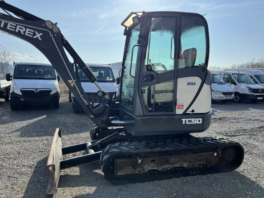 terex tc50 bager gusjeničar - slika 12