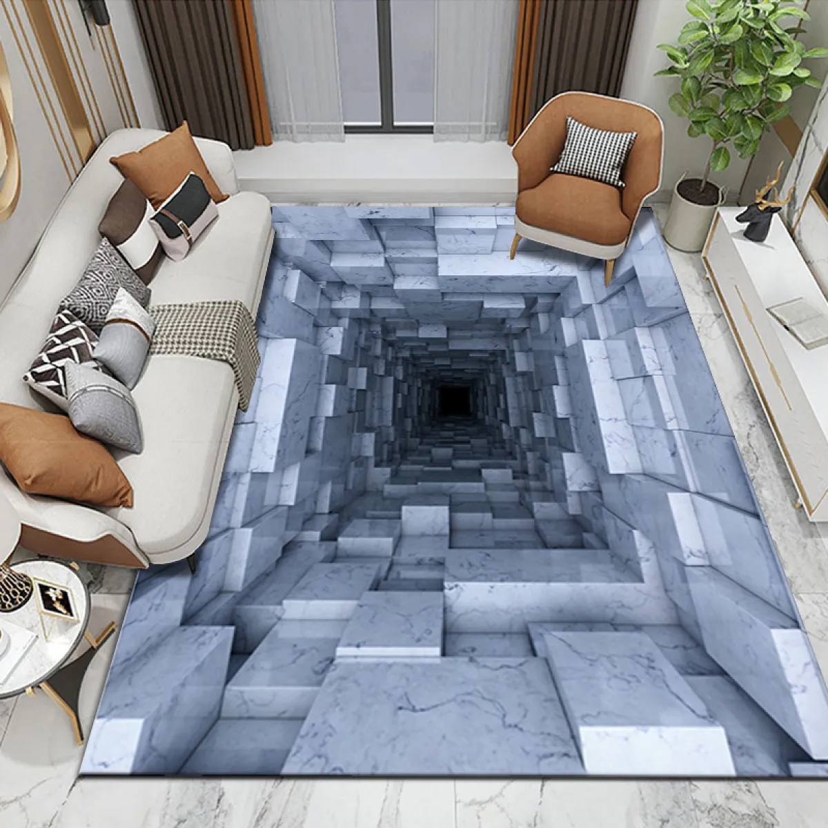 3d mekani tepih - 60x90cm - slika 2