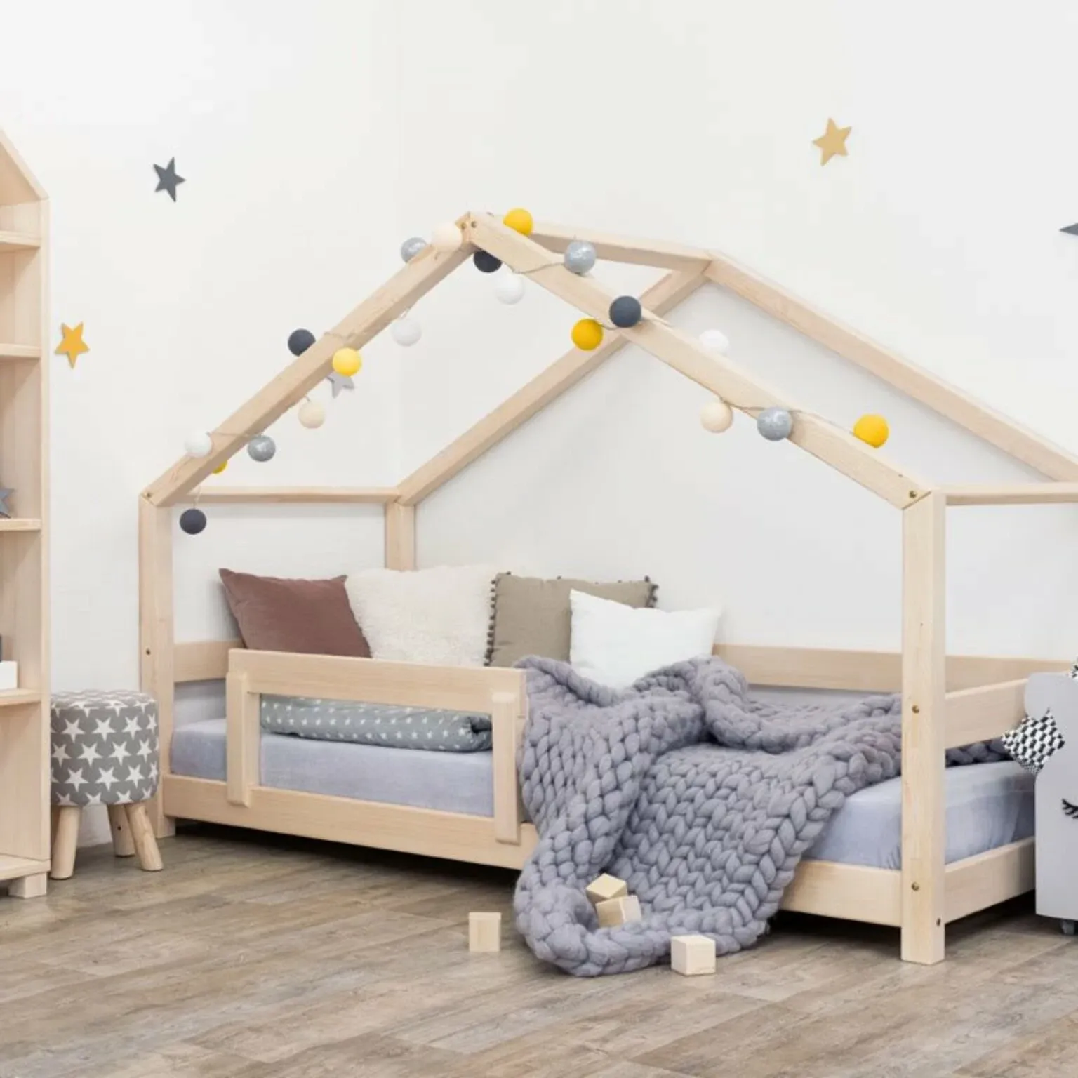 montessori dječji krevet kućica lucky 200*120 - slika 3