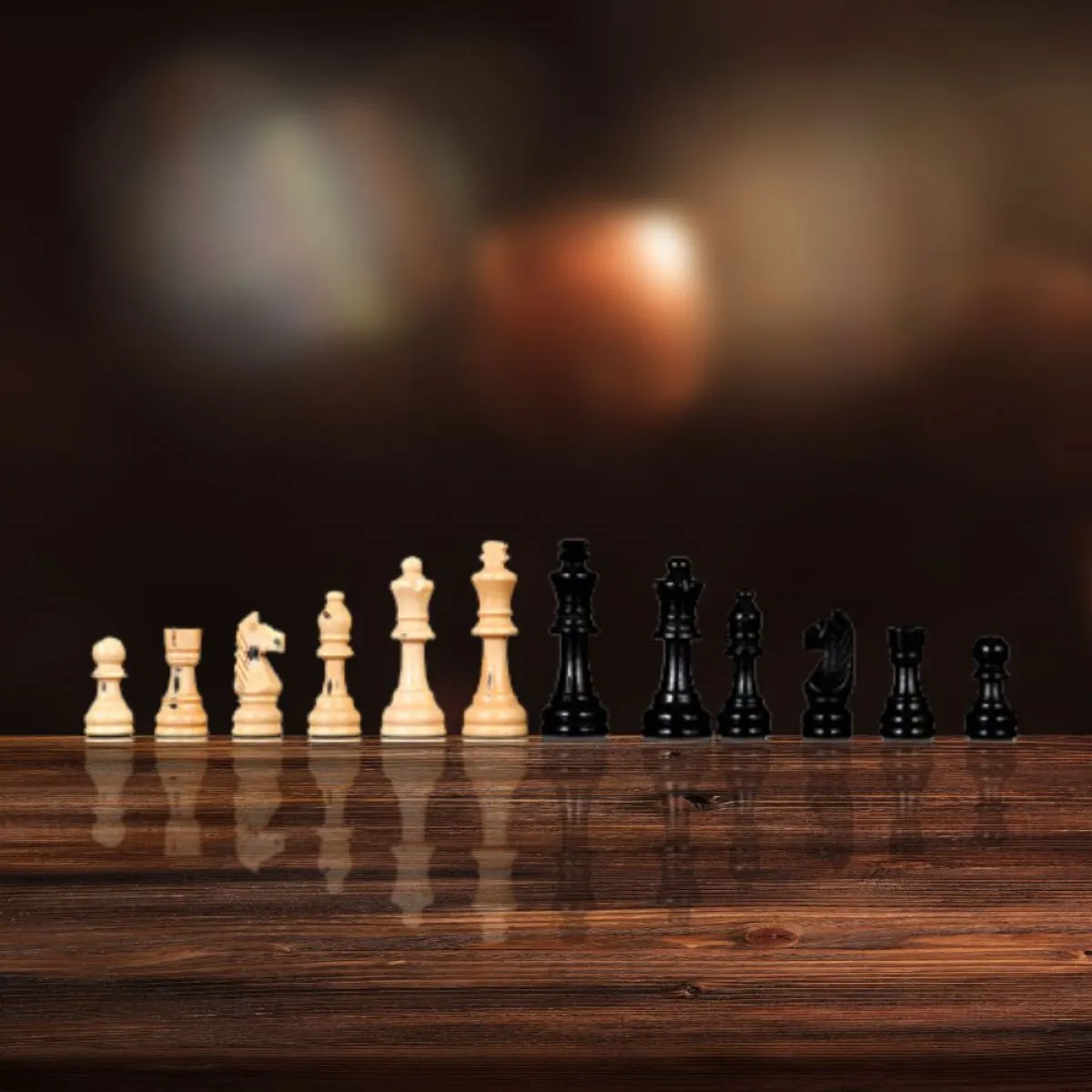 3u1 drvena igraća ploča: šah, dama i backgammon - slika 4