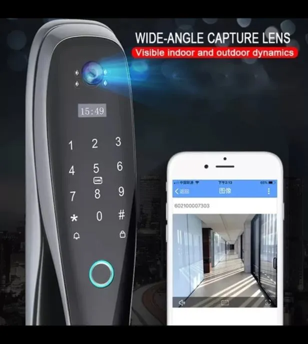 pametna brava otisak prsta kamera wifi - slika 3