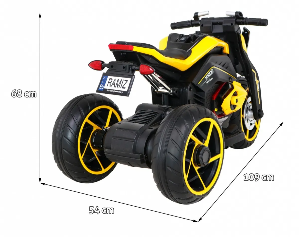 motor na akumulator future motor - žuti - slika 3