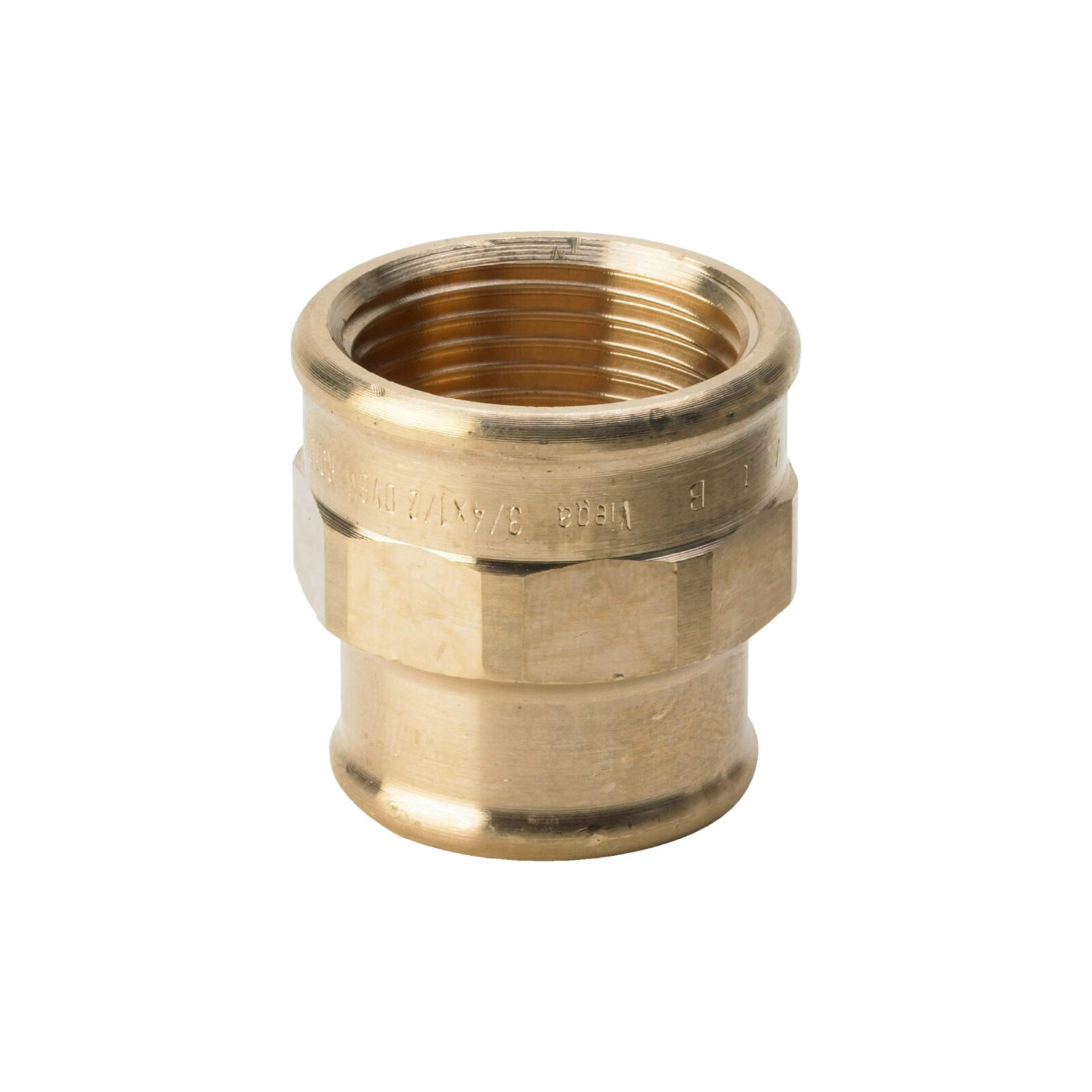 viega mufa reducirana brončana 3/4x1/2" - slika 1