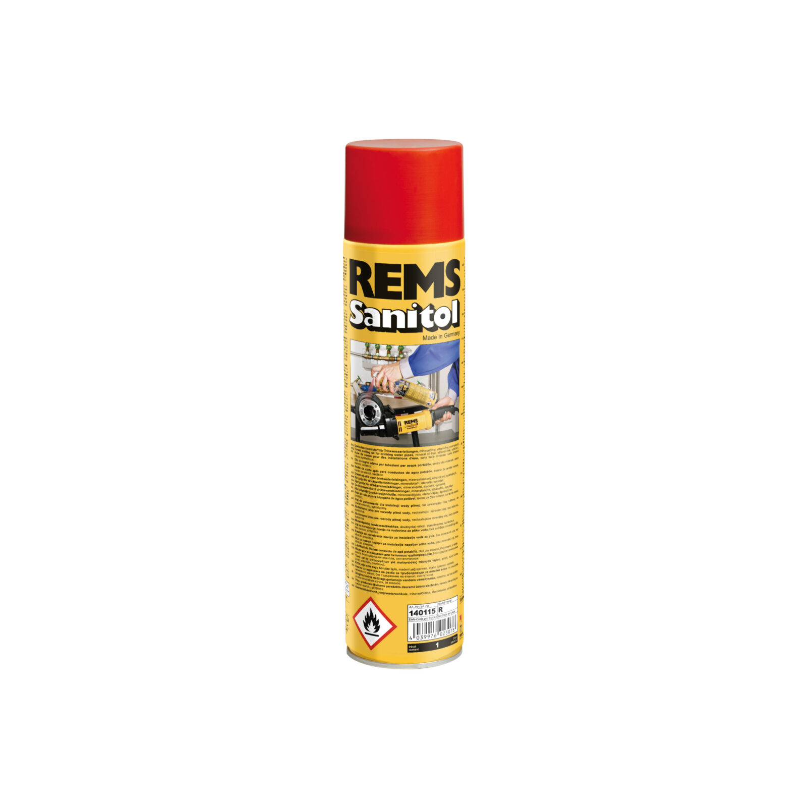 rems ulje za rezanje navoja - sprej 600ml za ptv - slika 1