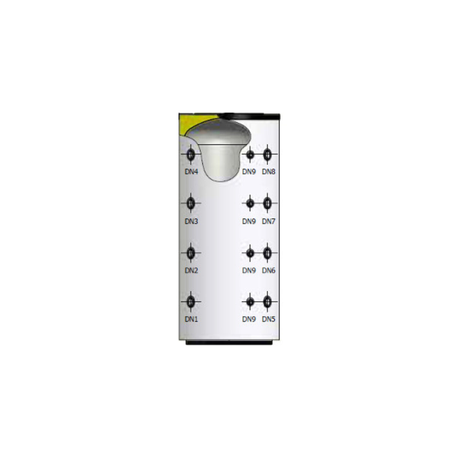 elbi puffer plus p-500 500lit a3h0l55pgp40 za grijanje - slika 1