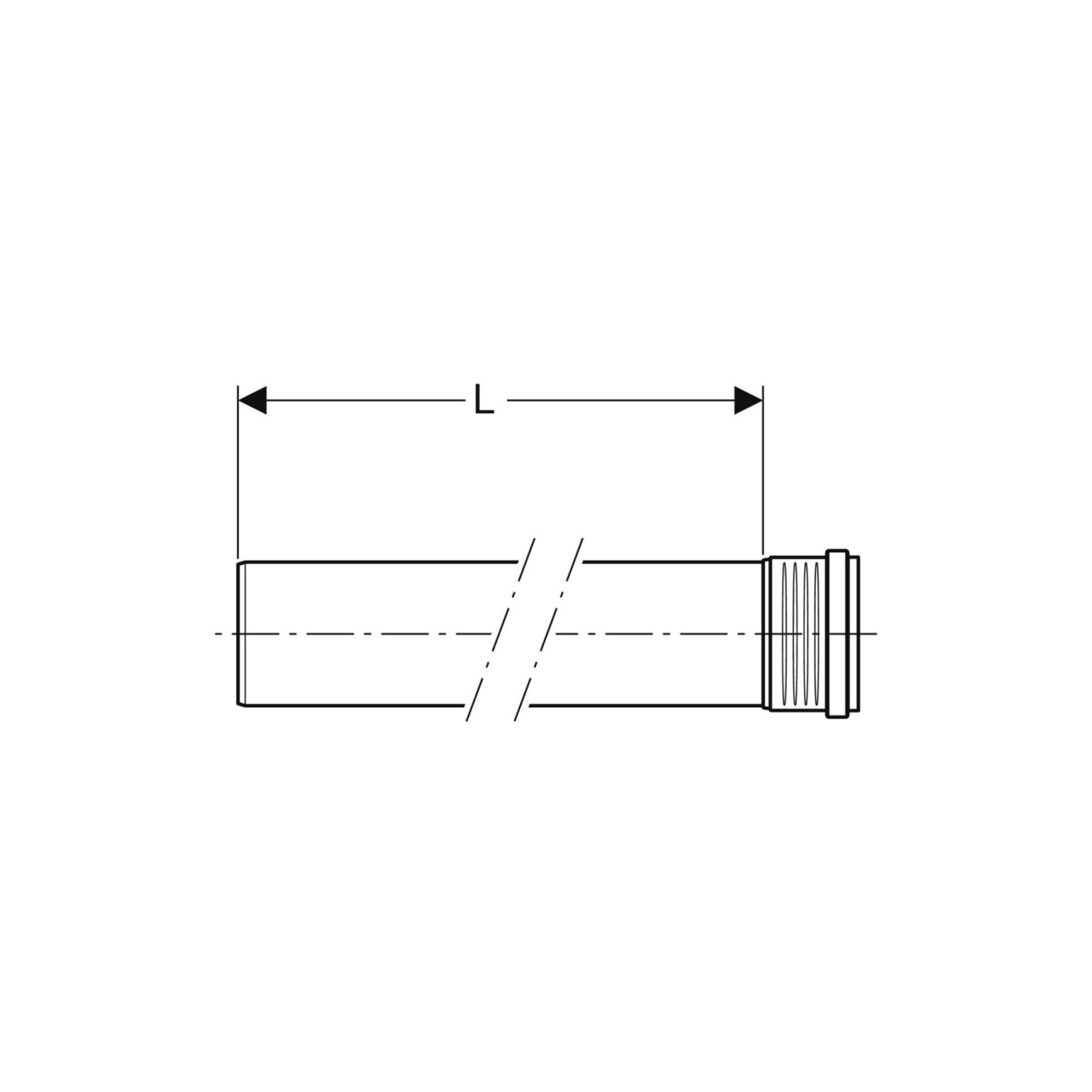 geberit silent-pp cijev 110x2000 - slika 2