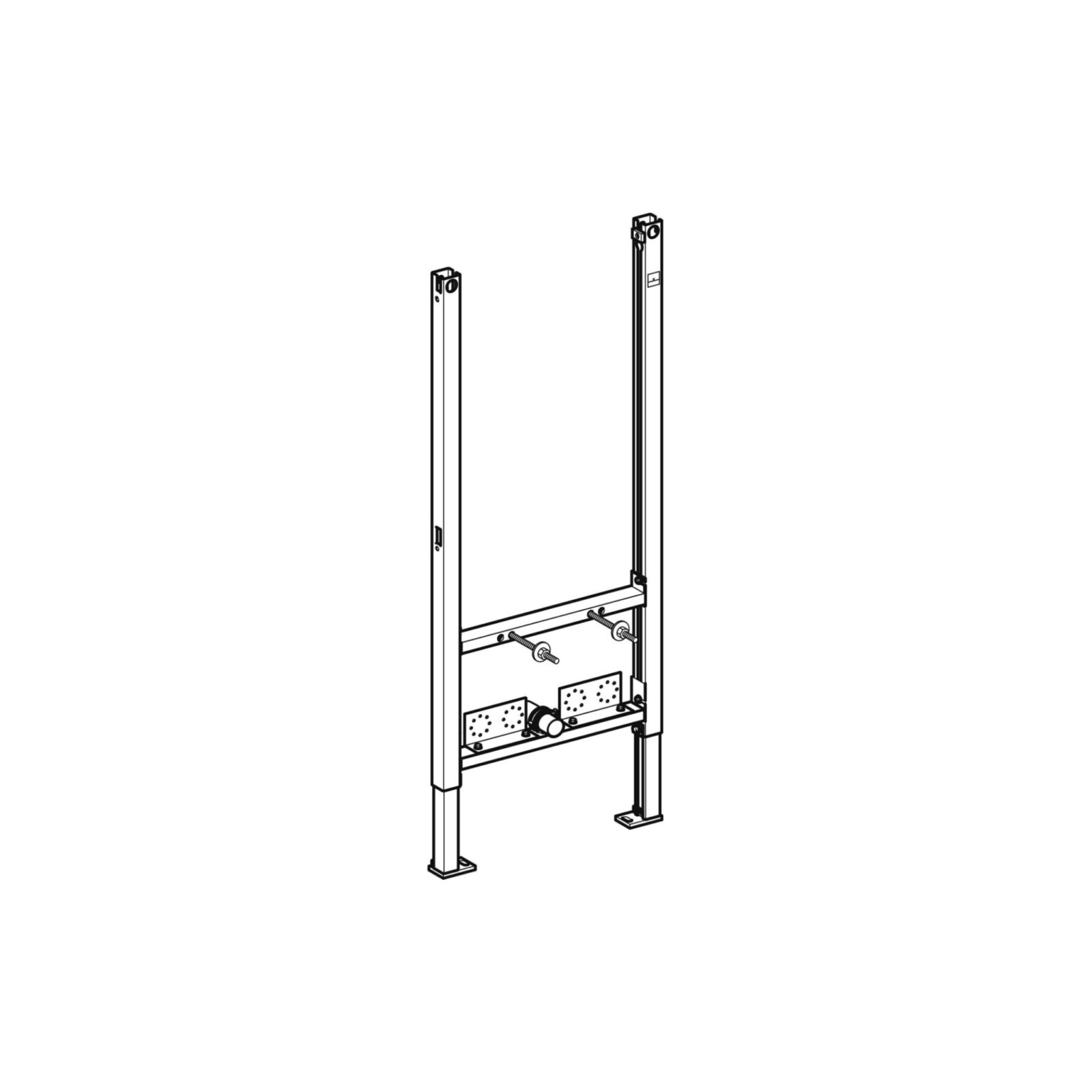geberit basic montažni element za bide - slika 2