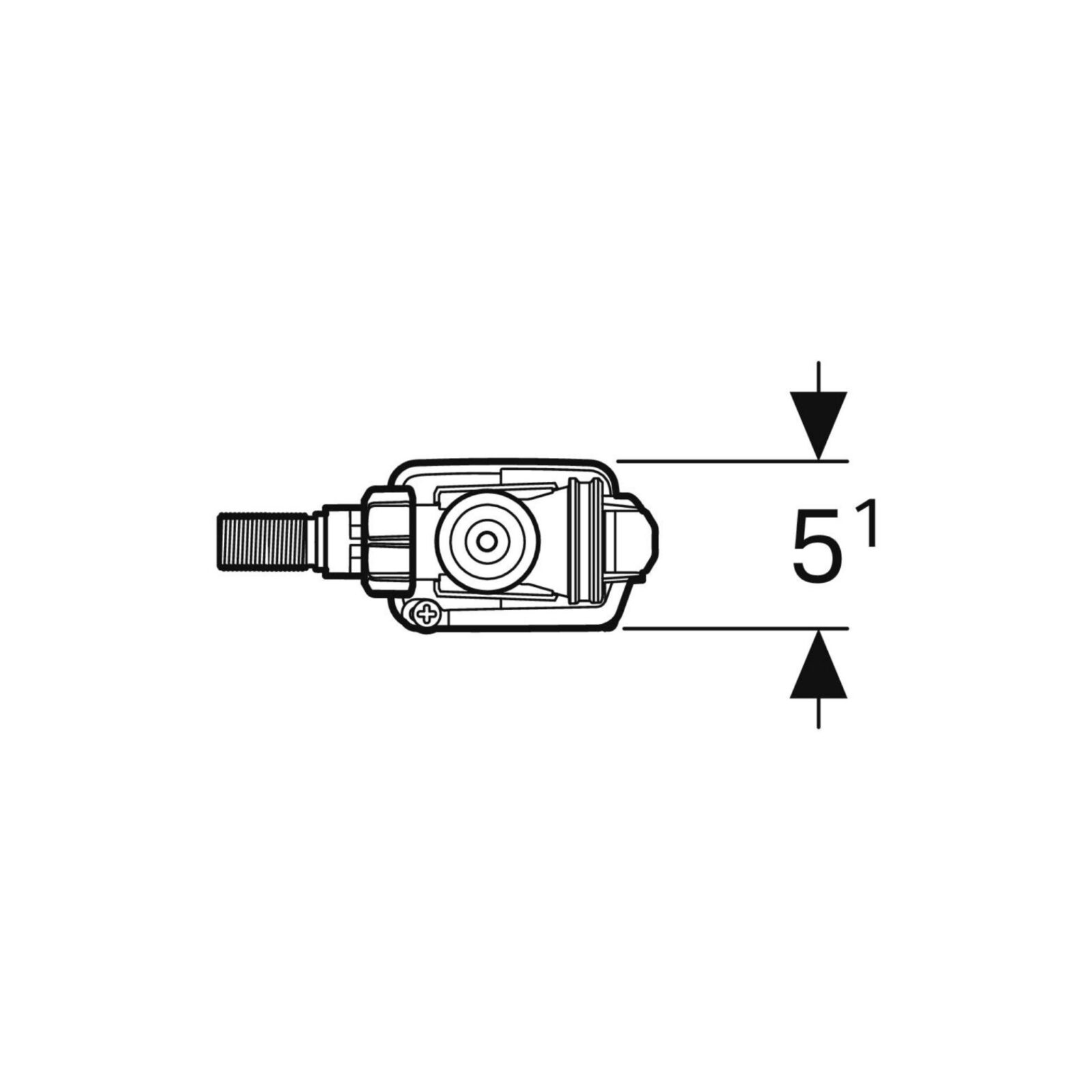 geberit ulj. ventil tip 333 - slika 3