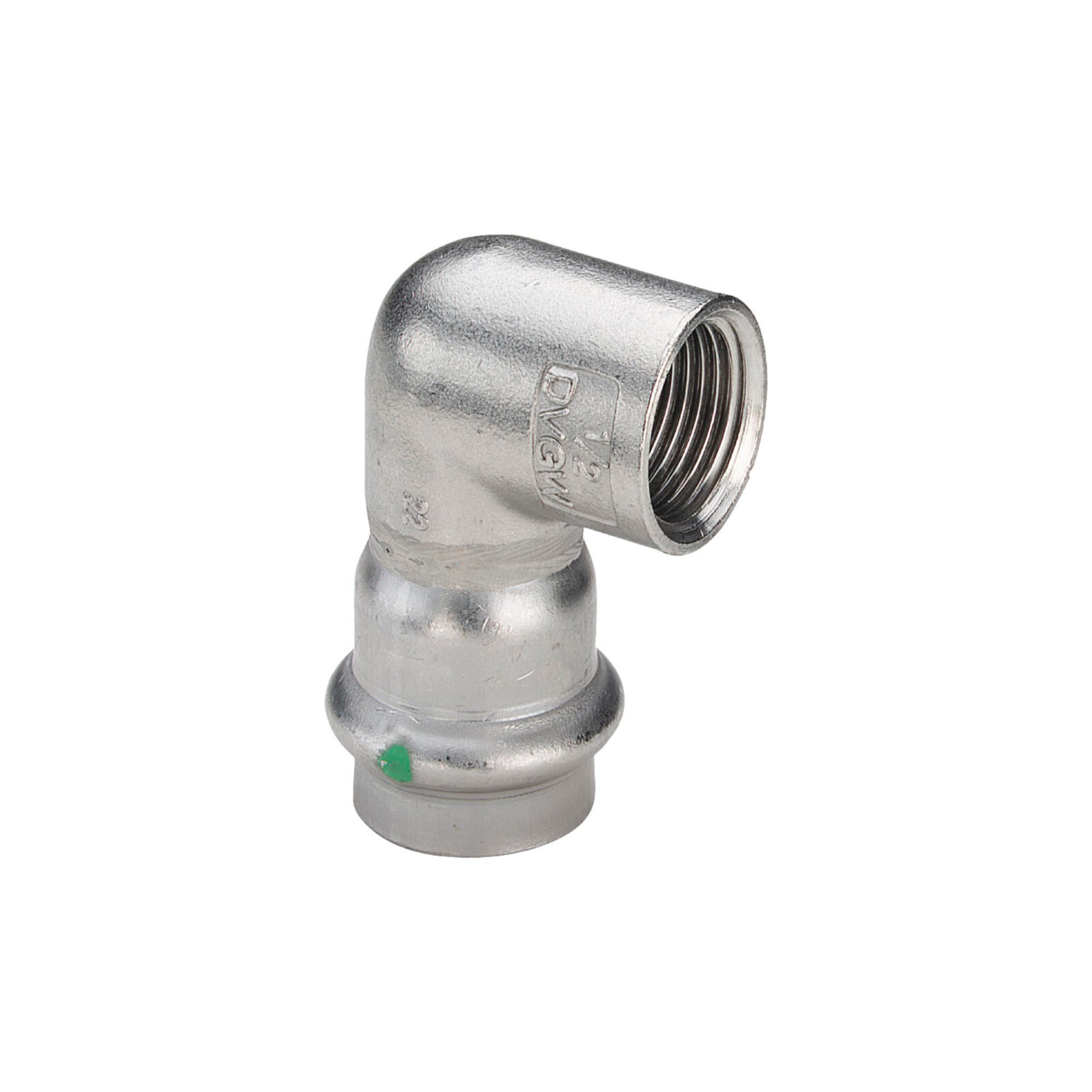 viega sanpress inox prijelazno koljeno 90 28-1" un - slika 1