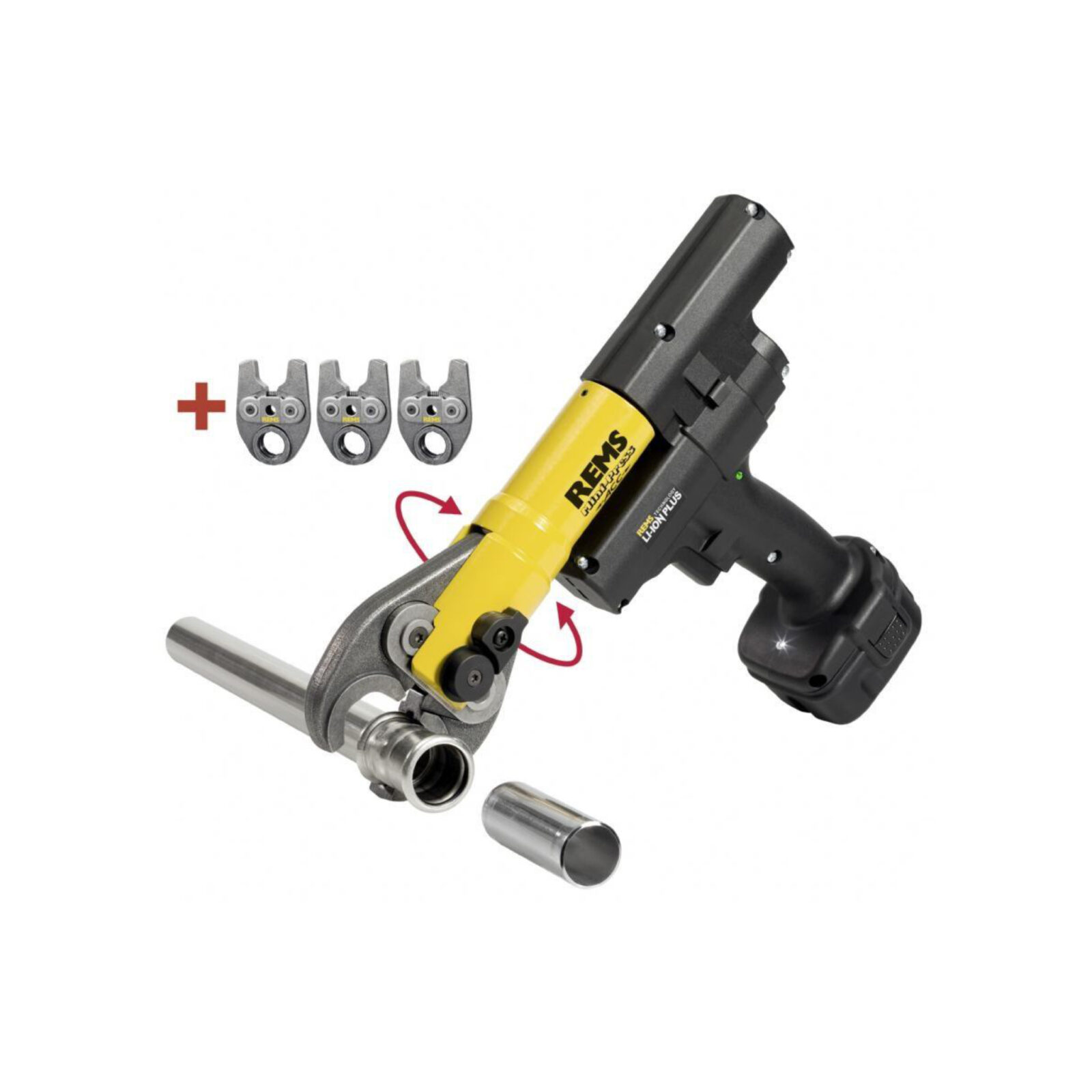 rems presa mini radijalna fi10-fi 40mm (578012r220)+3kom klij.za stis.16,20,25vx - slika 1