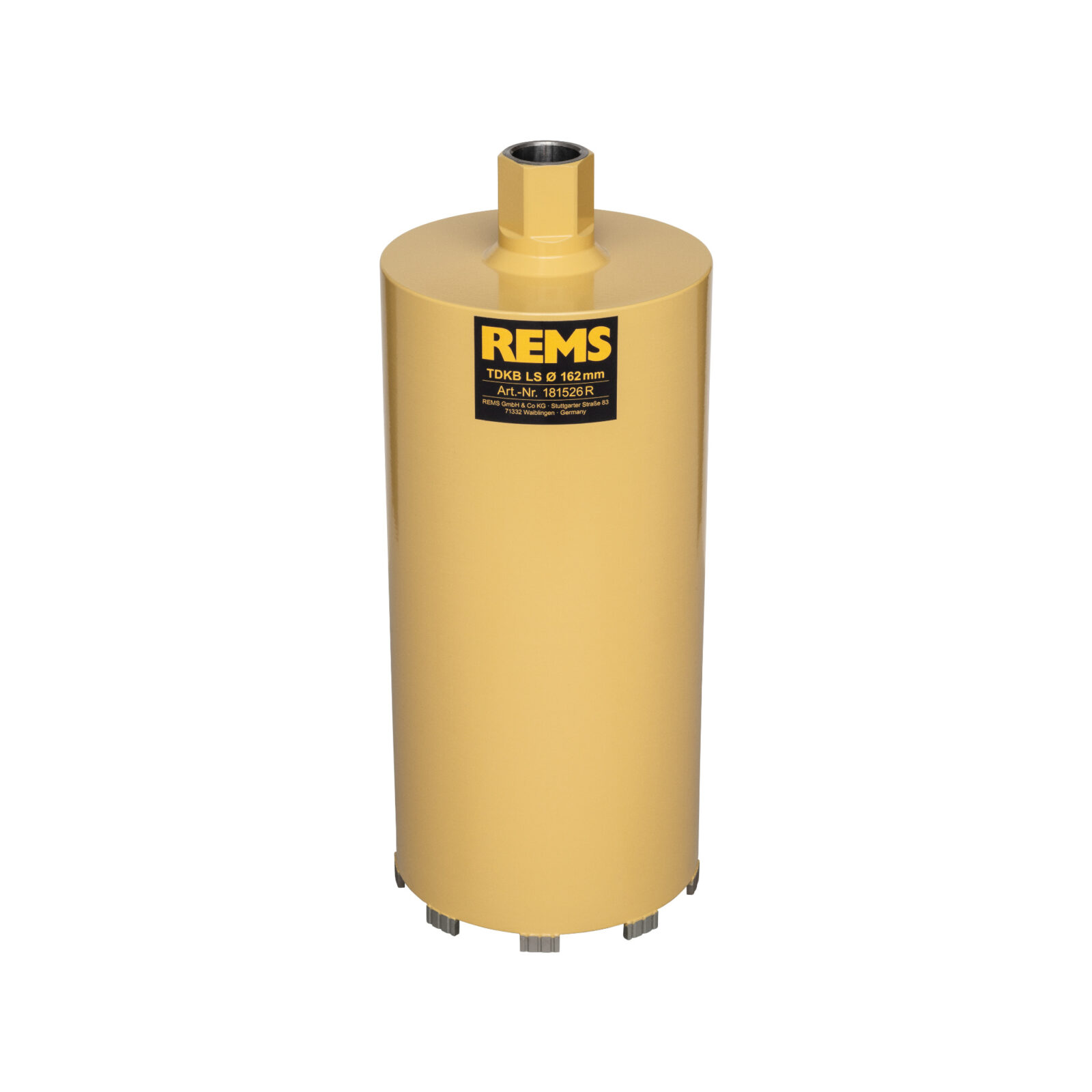 rems univerzalna dijamantna bušeća kruna ls tdkb ls 162x320xunc 5/4" - slika 1