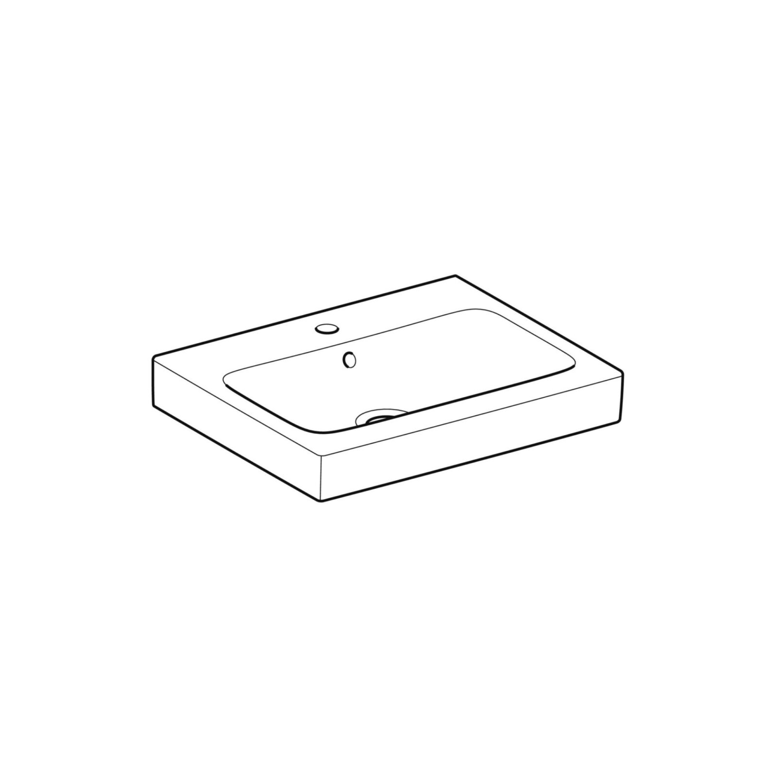 geberit icon umivaonikj 60cm - slika 2