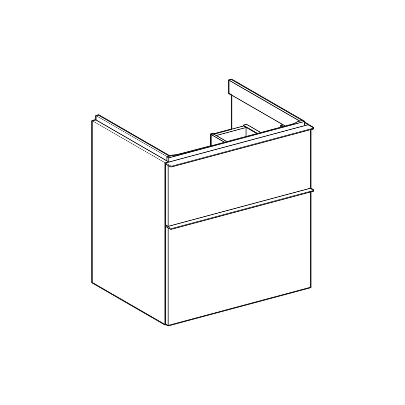 geberit icon baza 59,5 hrast natur - slika 2