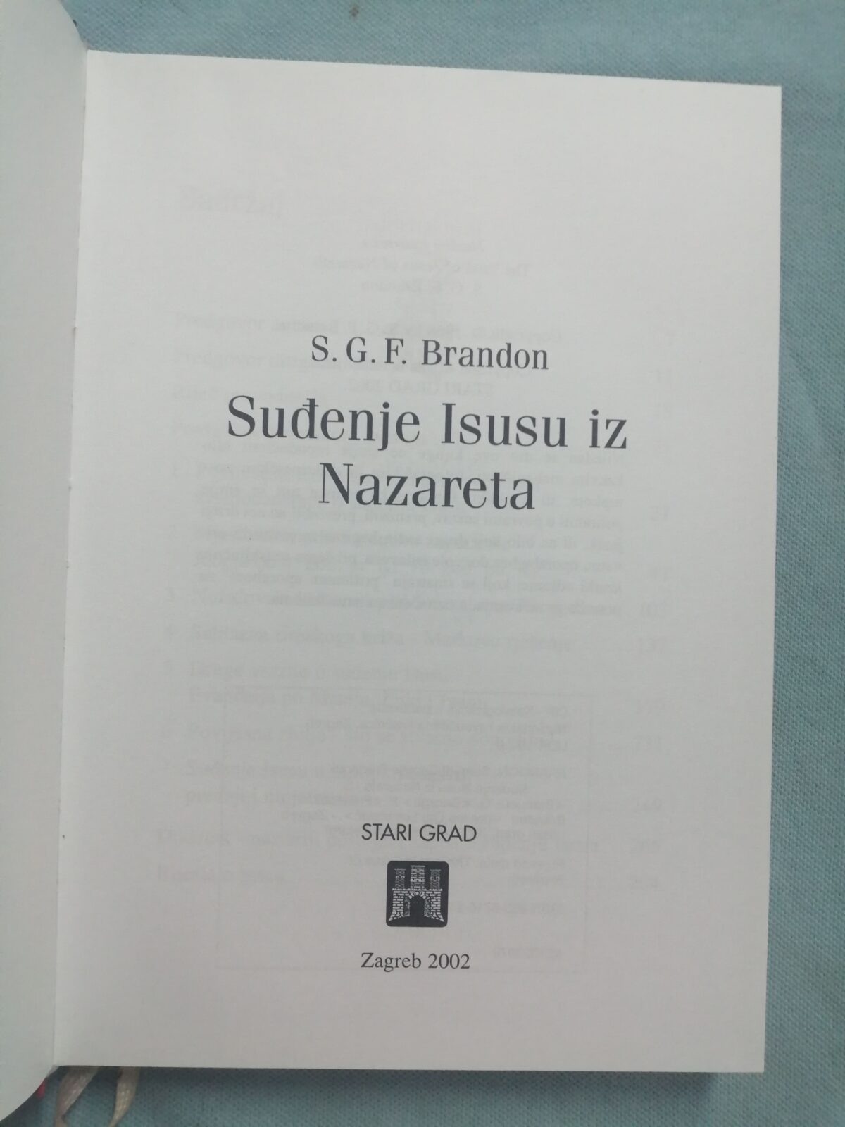 s. g. f. brandon – suđenje isusu iz nazareta [b46] - slika 2