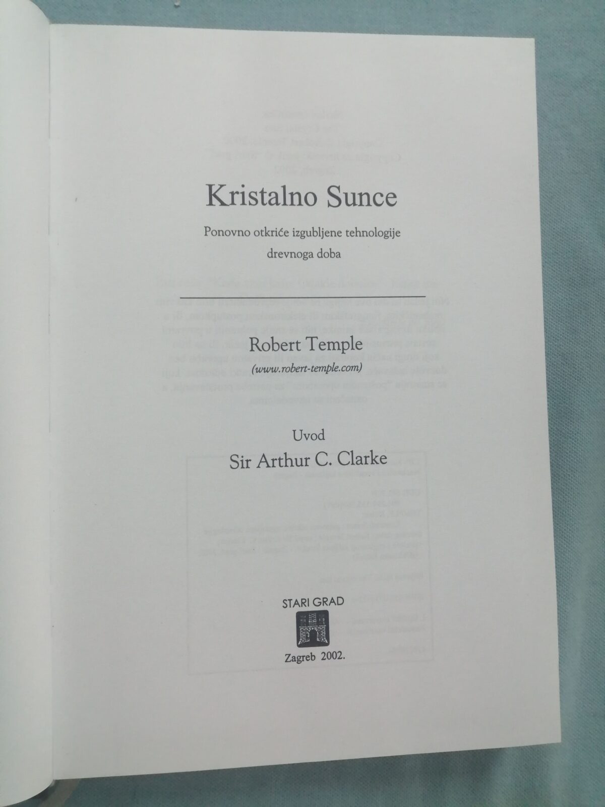 robert temple – kristalno sunce - slika 2