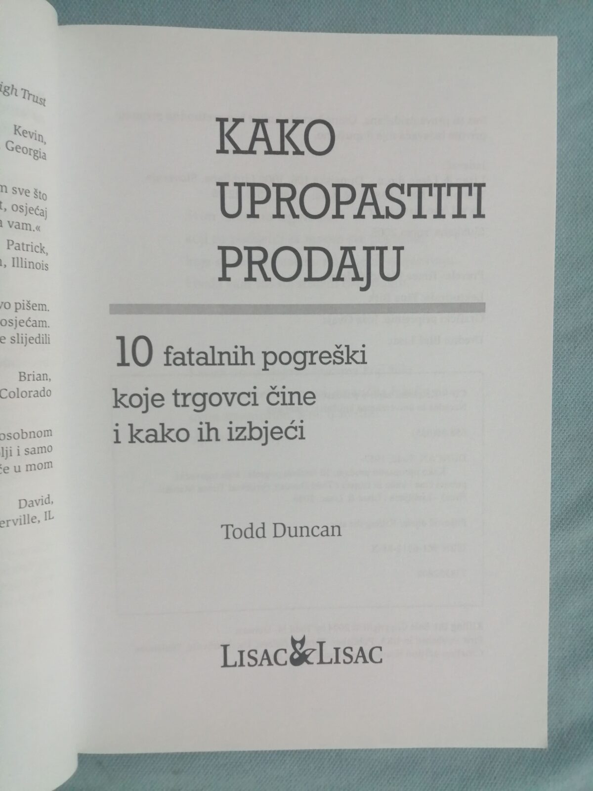 todd duncan – kako upropastiti prodaju [b46] - slika 2