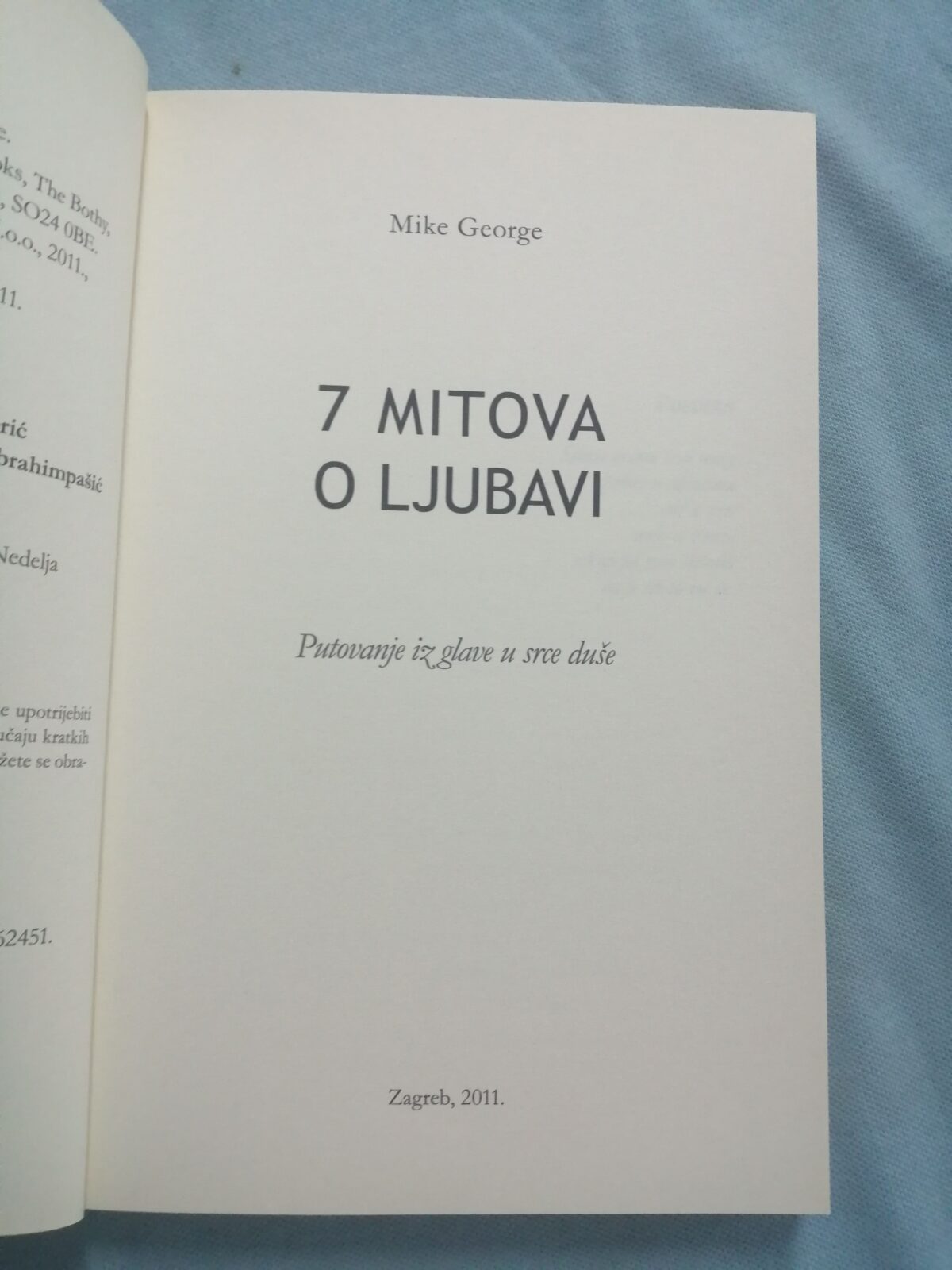 mike george – 7 mitova o ljubavi [b46] - slika 2