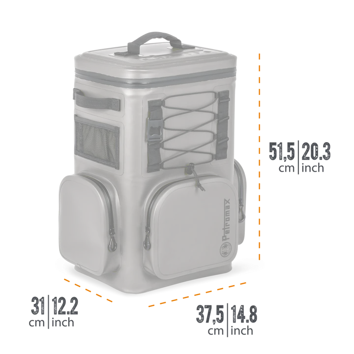 petromax cooler backpack. prijenosni hladnjak ruksak. - slika 2