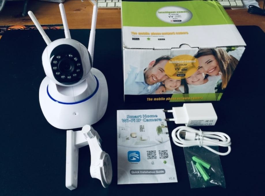 najjeftinija wifi/ ip rotirajuća hd kamera + račun - slika 1