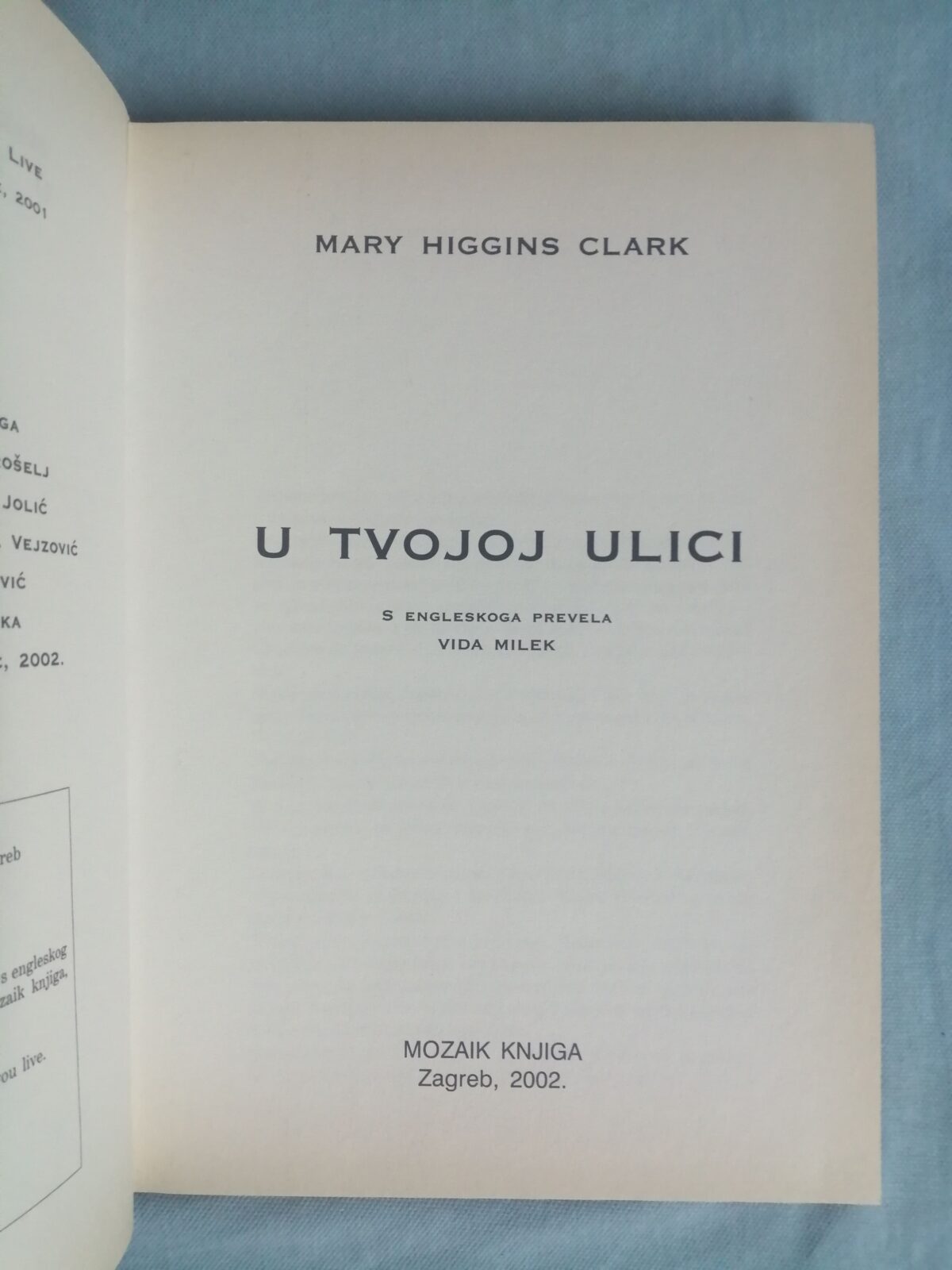 mary higgins clark – u tvojoj ulici - slika 2
