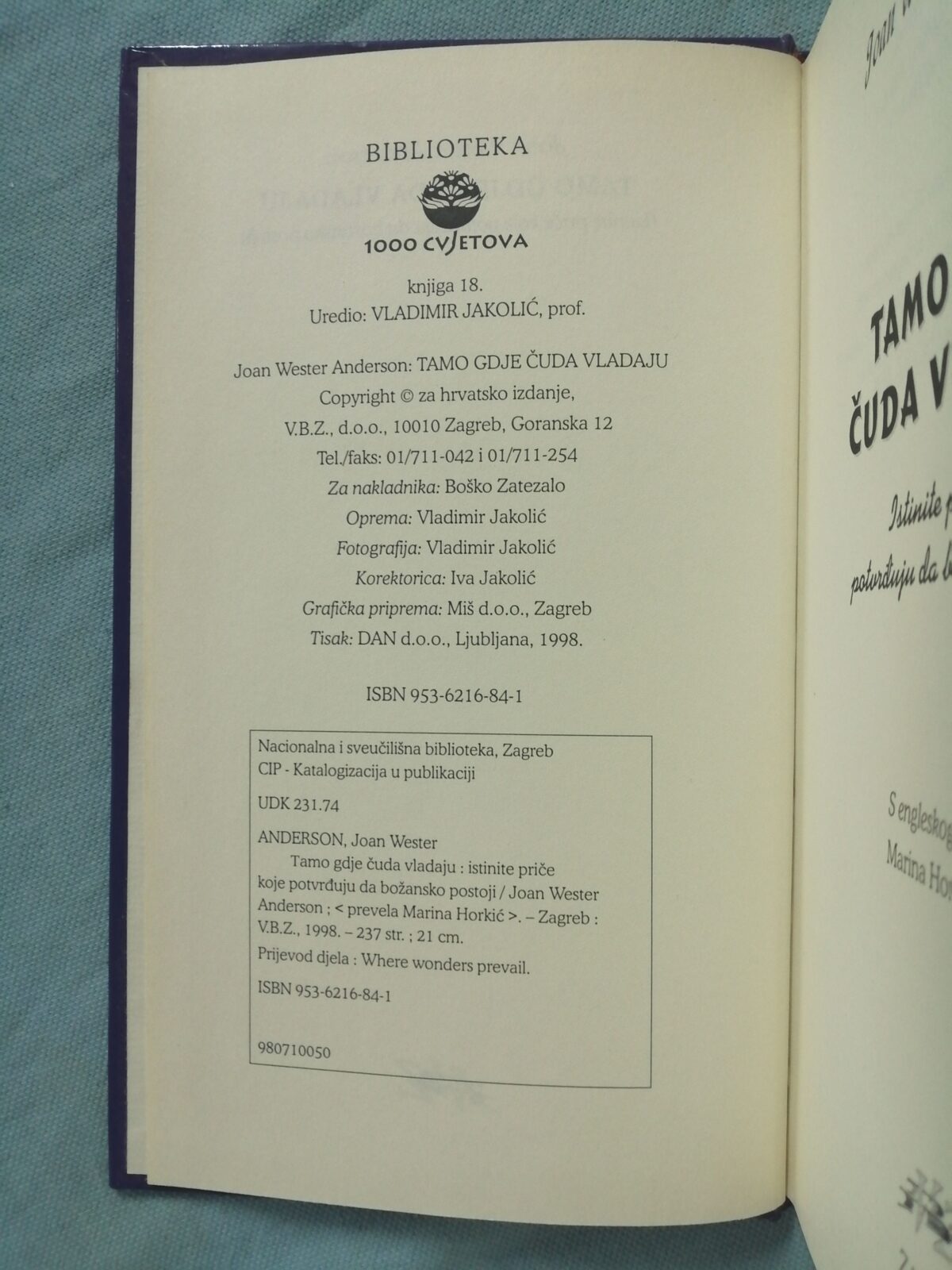 joan wester anderson – tamo gdje čuda vladaju : istinite priče - slika 3