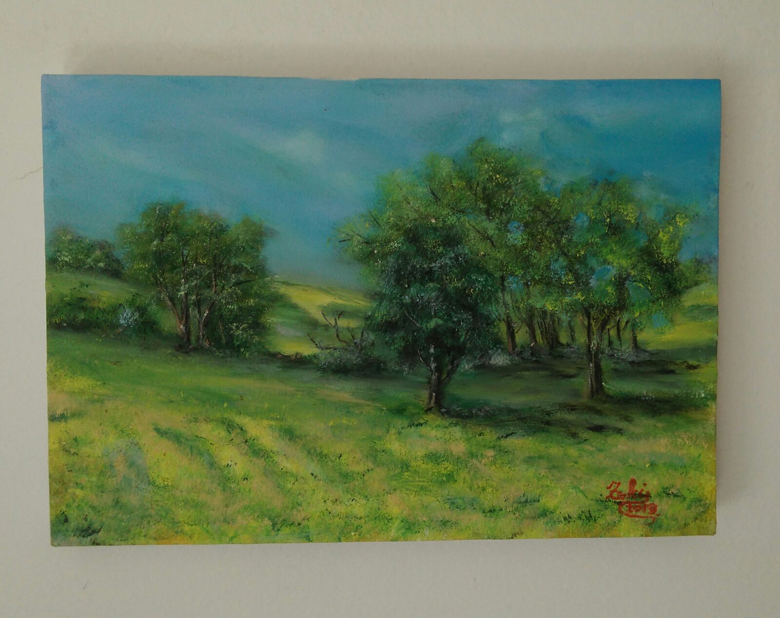 livada -ulje na platnu - slika 2