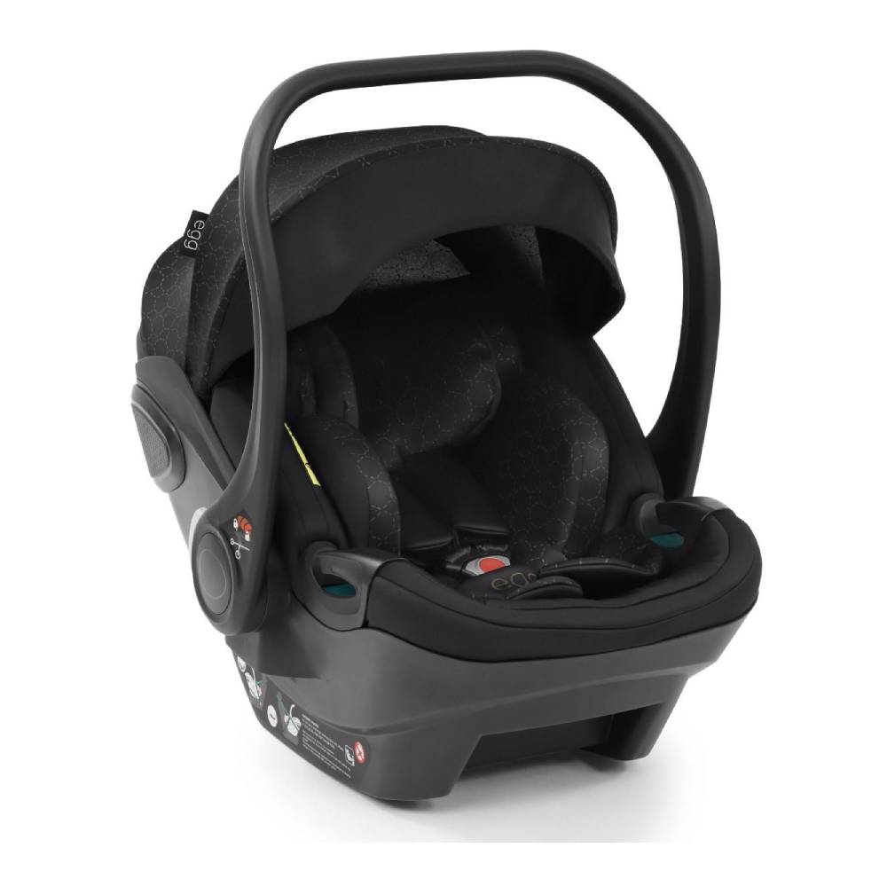 autosjedalica egg shell i-size (40 - 80 cm), special edition black geo - slika 1