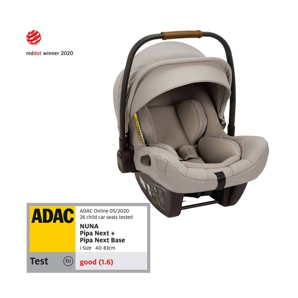 autosjedalica nuna pipa next system, i-size 0+(0-13 kg) hazelwood - slika 1