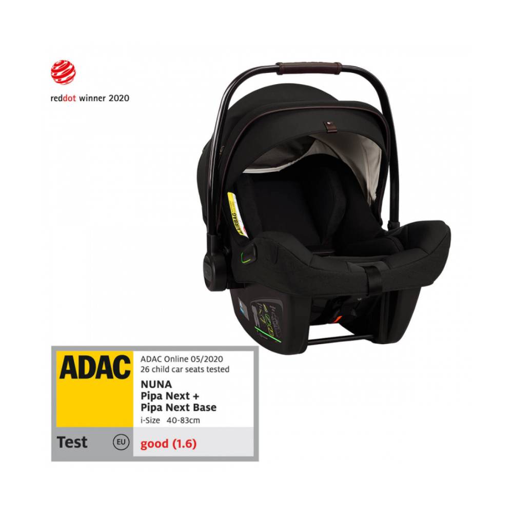 autosjedalica nuna pipa next system, i-size 0+(0-13 kg) riveted - slika 1