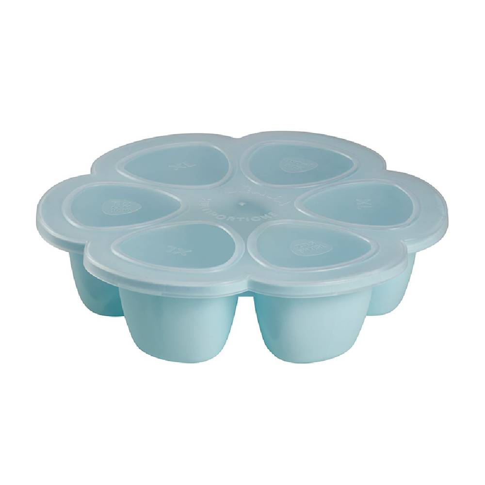 beaba set od 6 posuda za zamrzavanje, 150 ml, blue - slika 1