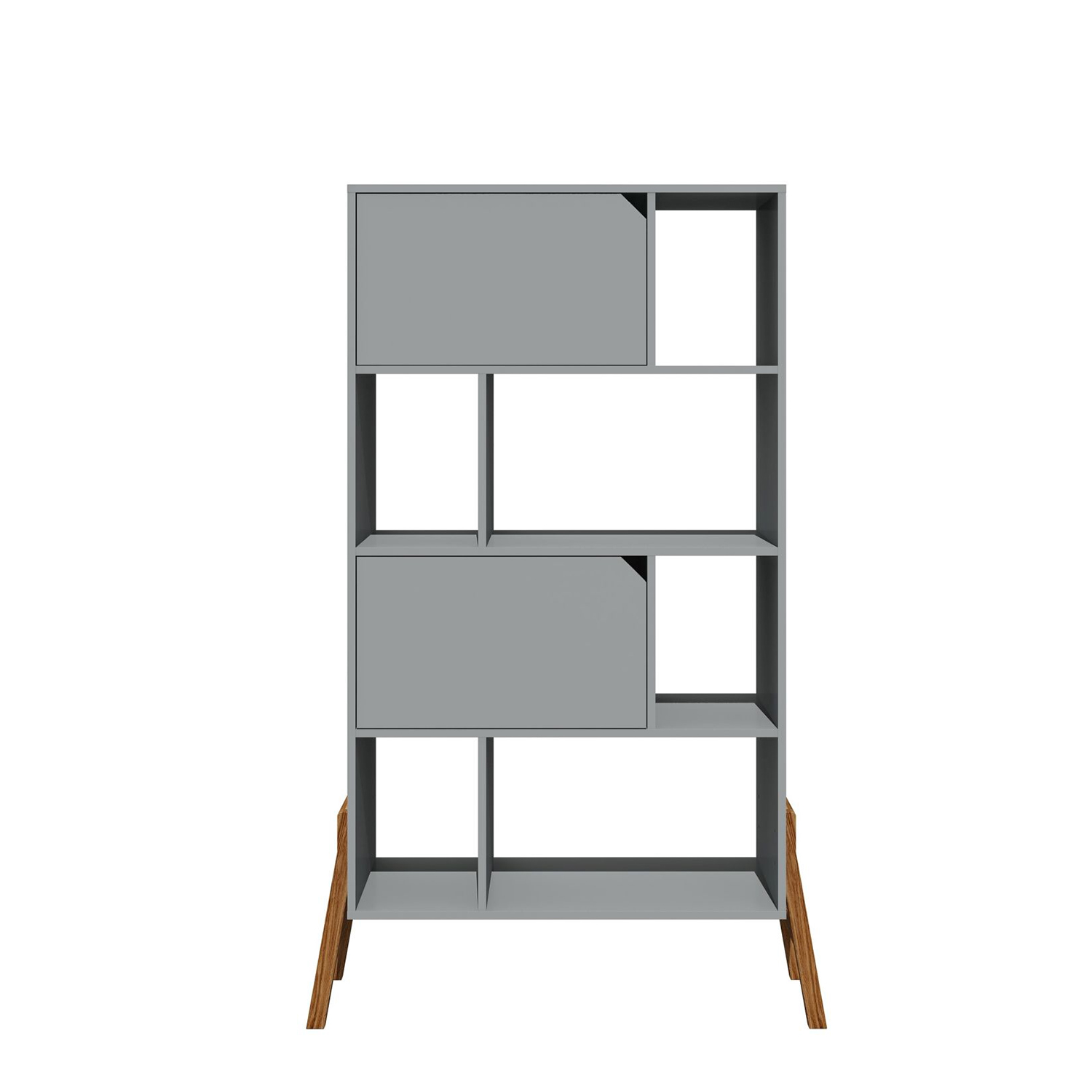 bellamy lotta regal za knjige, grey - slika 1