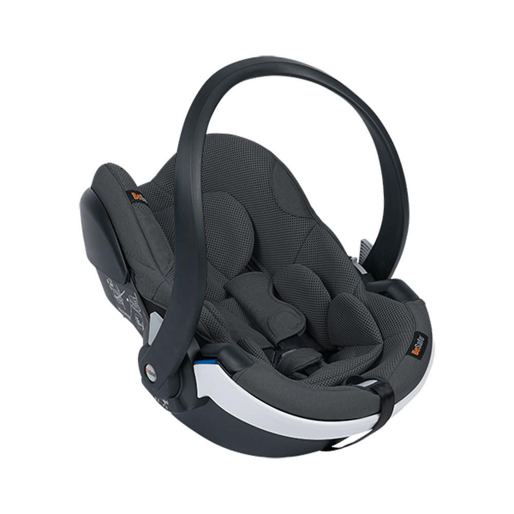 besafe autosjedalica izi go modular x1 i-size 0-13 kg (40-75 cm), antracit mesh, tamno siva - slika 1