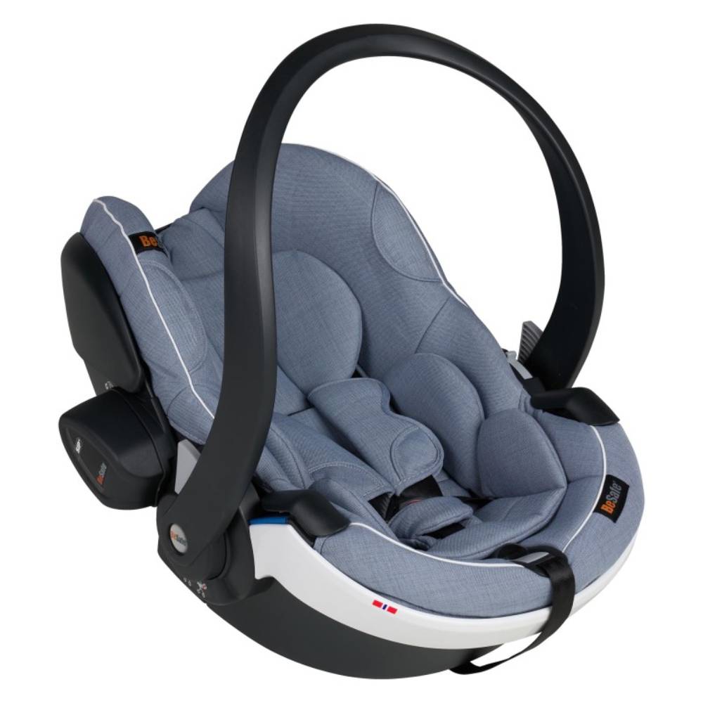 besafe autosjedalica izi go modular x2 i-size 0-13 kg (40-75 cm), cloud melange - slika 1