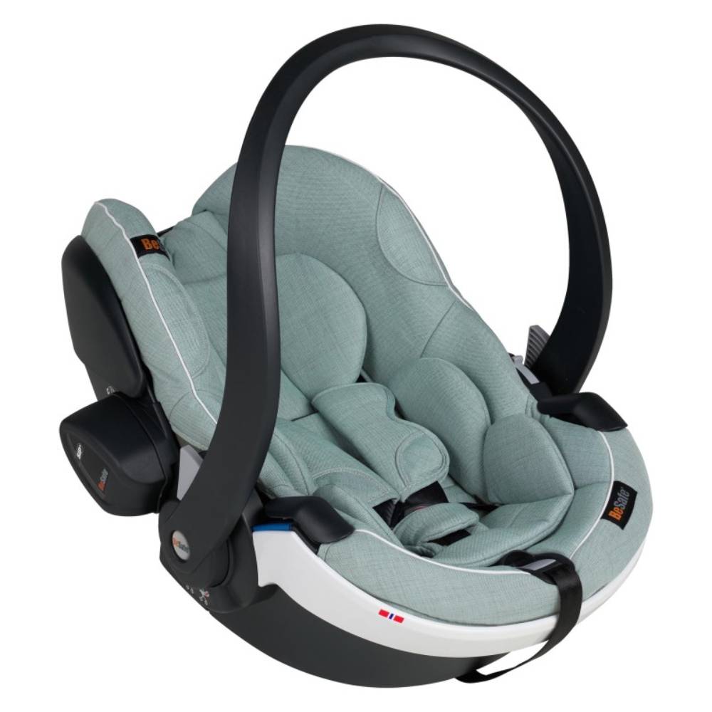 besafe autosjedalica izi go modular x2 i-size 0-13 kg (40-75 cm), sea green melange - slika 1