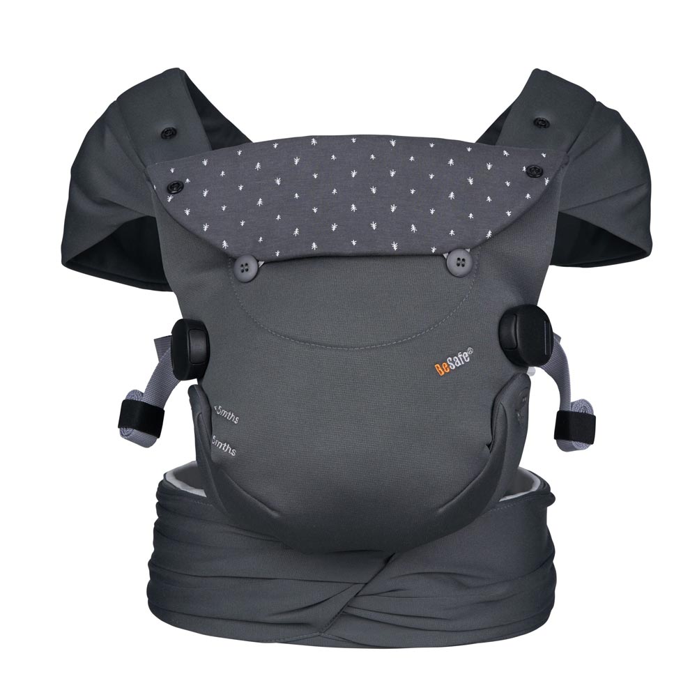 besafe nosiljka newborn haven anthracite forest, antracit - slika 1