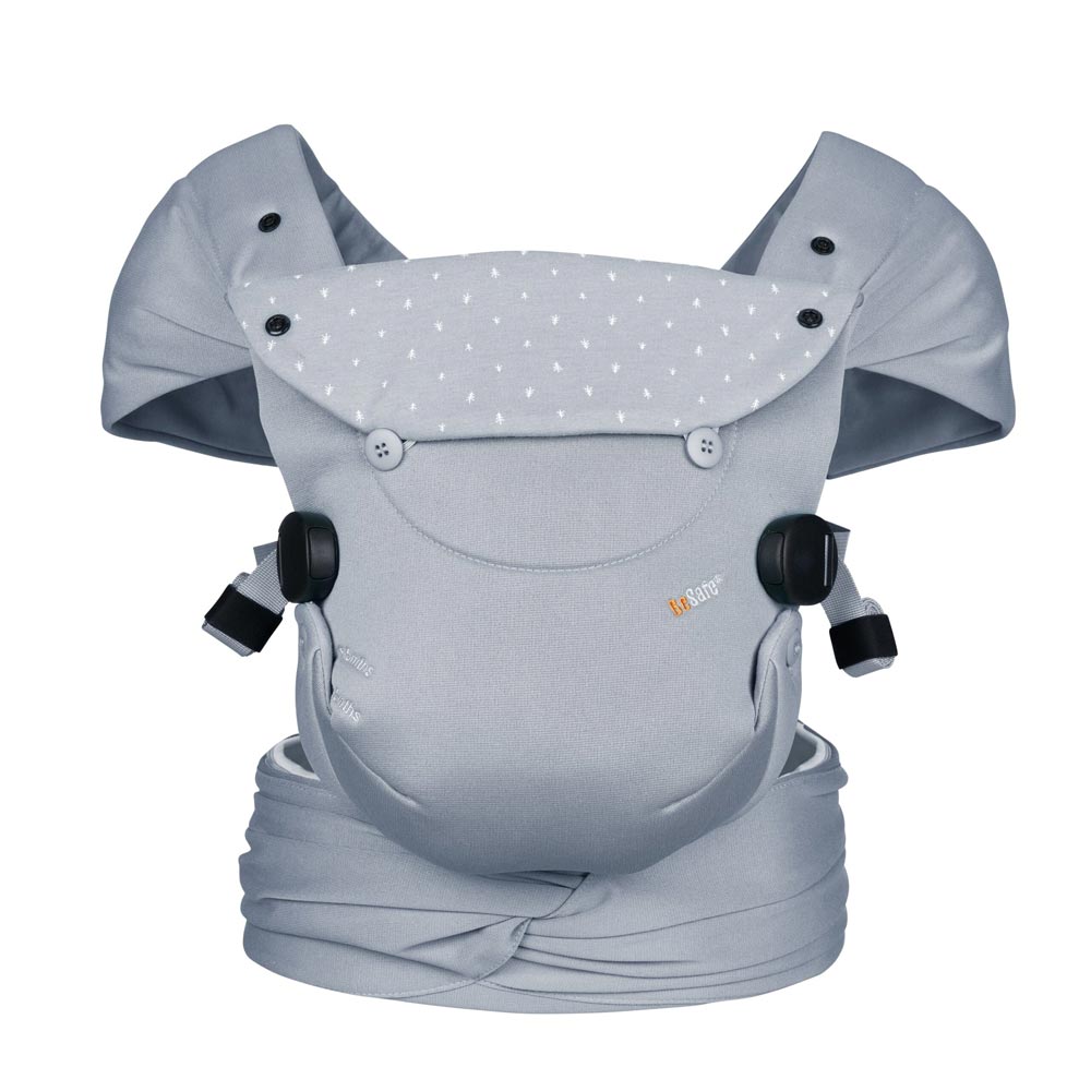 besafe nosiljka newborn haven dusk forest, siva - slika 1