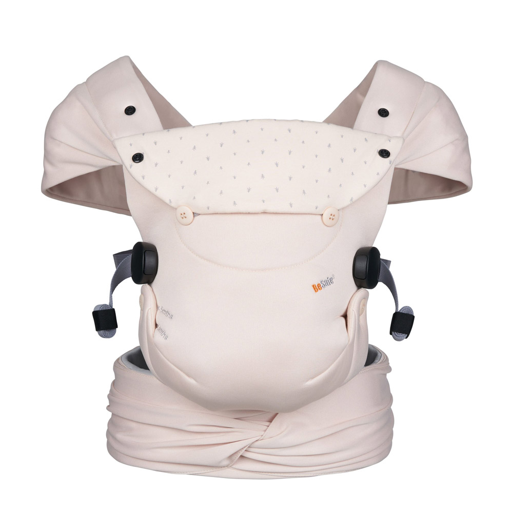 besafe nosiljka newborn haven sand forest, bež - slika 1