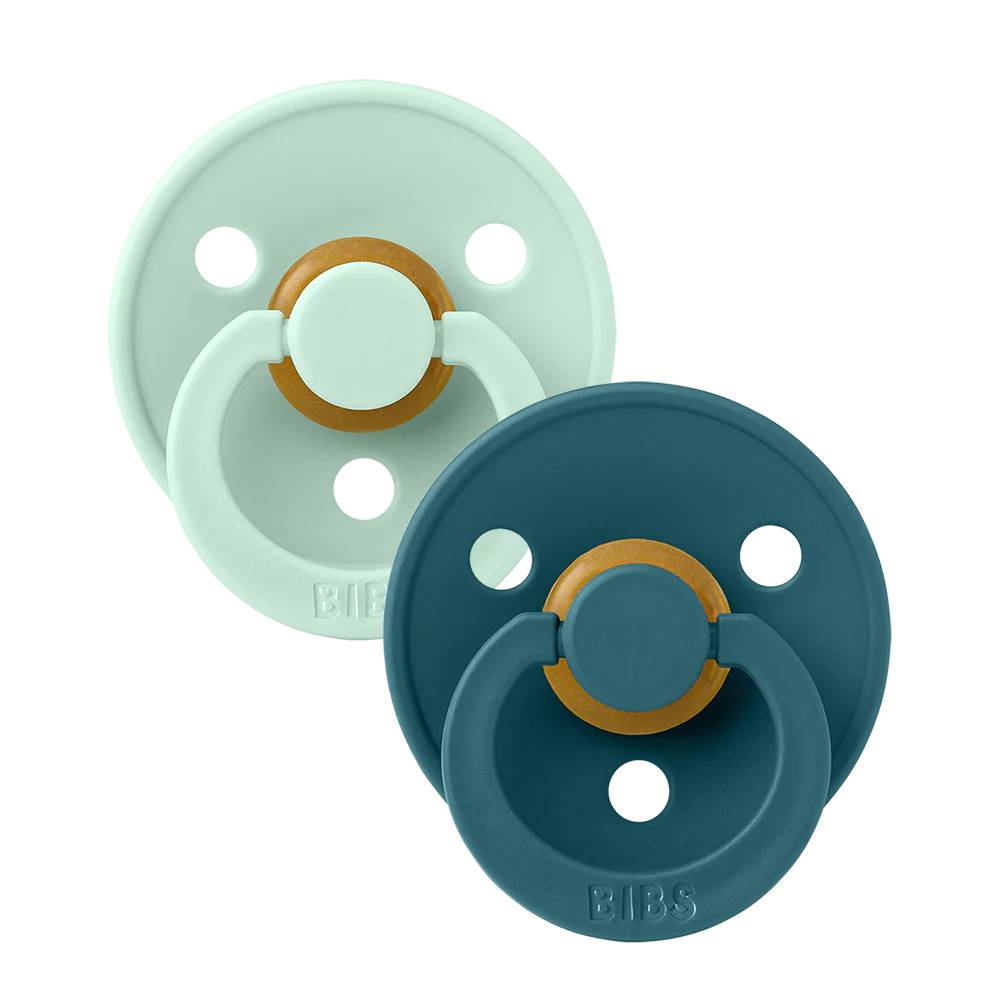 bibs colour dude (okrugle) - nordic mint/forest lake (vel. 2) - slika 1